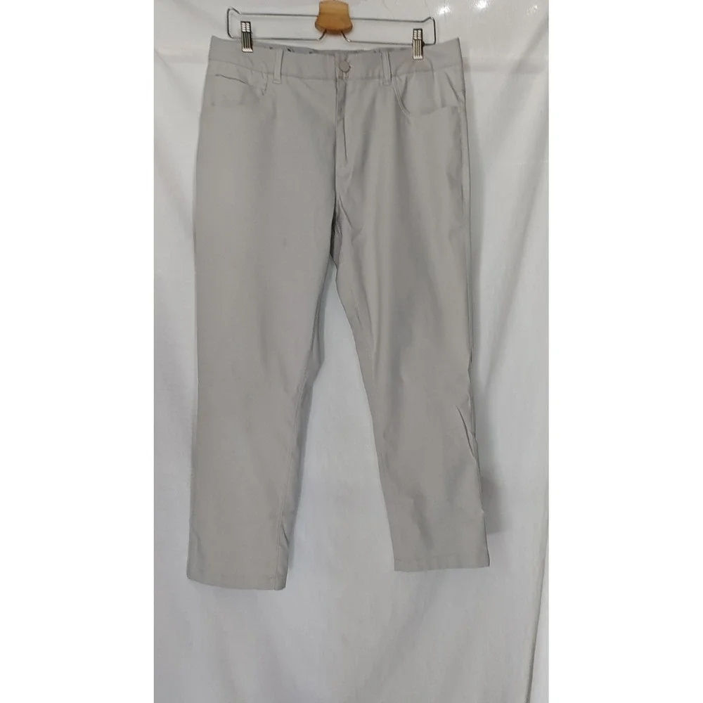 PUMA Men's Dealer‎ Golf Pants Gray Performance Technical Trousers 32 30 27